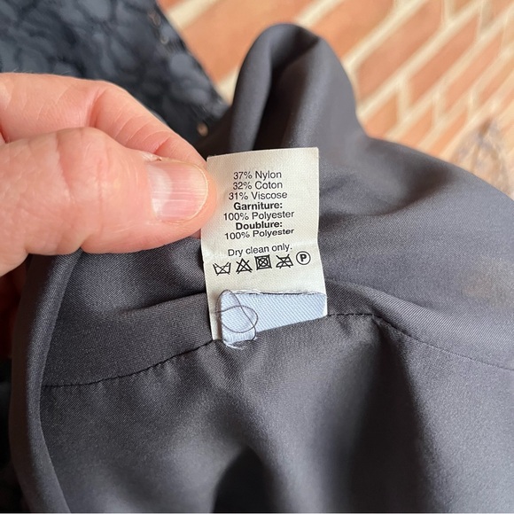 Sexy floral lace dress with modest cut. Size 12 Madewell - Picture 11 of 12